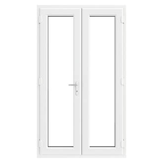 Image of Crystal White uPVC French Door Set 2055mm x 1290mm 