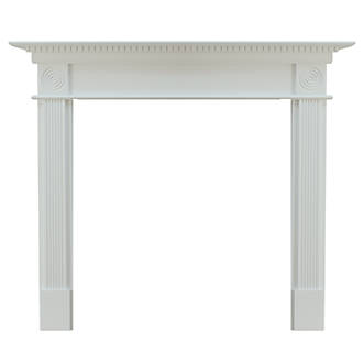 Image of Focal Point Woodthorpe Fire Surround White 1375mm x 1126mm 