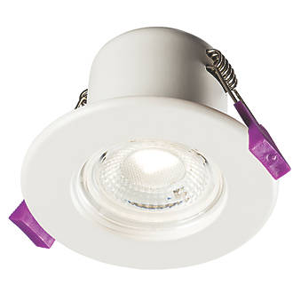 Image of Knightsbridge CFR Fixed Fire Rated LED Downlight White 5W 570lm 
