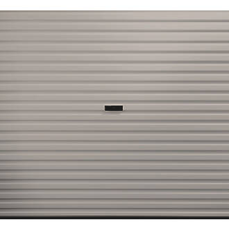 Image of Gliderol 7' 5" x 7' Non-Insulated Steel Roller Garage Door Goosewing Grey 