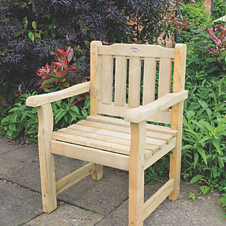 Image of Forest Rosedene Timber Chair 640mm x 600mm x 900mm 