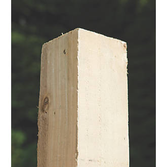 Image of Forest Natural Timber Fence Posts 75mm x 75mm x 2.4m 11 Pack 