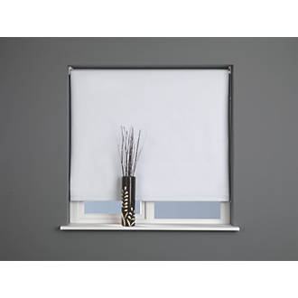 Image of Polyester Roller Blackout Blind White 1800mm x 1700mm Drop 