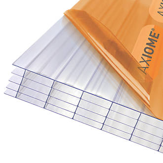 Image of Axiome Fivewall Polycarbonate Sheet Clear 690mm x 25mm x 4000mm 