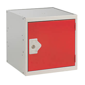 Image of QU1515A01GURD Security Cube Locker Red 