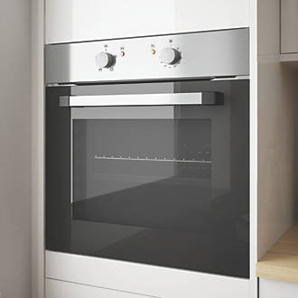 Image of Cooke & Lewis CSB60A Built- In Single Electric Oven Stainless Steel 595mm x 595mm 