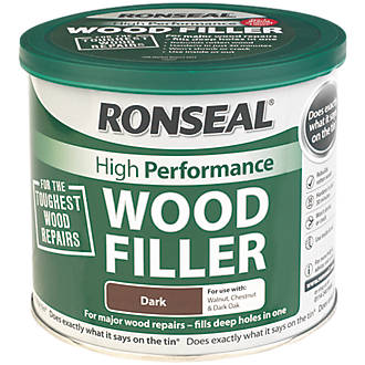 Image of Ronseal Wood Filler Dark 550g 