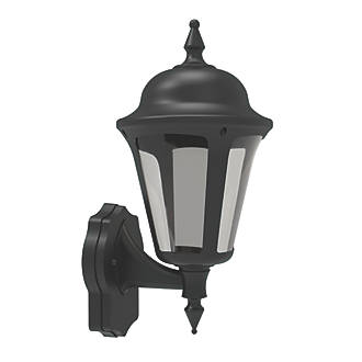 Image of 4lite Outdoor LED Outdoor Wall Lantern Black 8W 546lm 