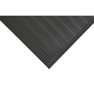 Image of COBA Europe Orthomat Anti-Fatigue Floor Mat Black 0.9m x 0.6m x 9mm 
