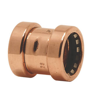Image of Tectite Sprint Copper Push-Fit Equal Coupler 22mm 