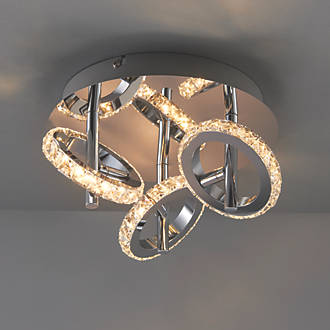 Image of Quay Design Rico LED 3-Light Spotlight Chrome 15W 865lm 