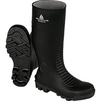 Image of Delta Plus BRONS2S5N Safety Wellies Black Size 8 