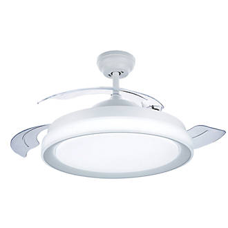 Image of Philips Bliss LED 510mm Ceiling Fan Light White 35W 4500lm 