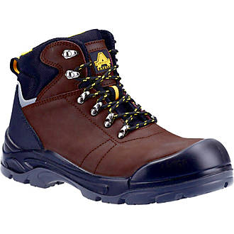 Image of Amblers AS203 Laymore Safety Boots Brown Size 6 