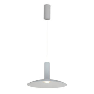 Image of 4lite LED Decorative Dimmable Pendant White 10W 538lm 