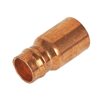Image of Yorkshire Copper Solder Ring Fitting Reducer F 10mm x M 15mm 
