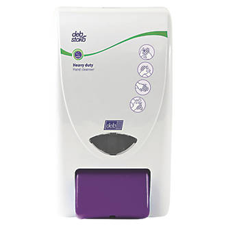 Image of Deb Stoko White Heavy Duty Hand Cleanser Dispenser 2Ltr 