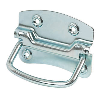 Image of Chest Handles 105mm Polished Silver 2 Pack 
