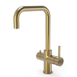 Image of ETAL 4-in-1 Instant Hot Water Kitchen Tap Gold 