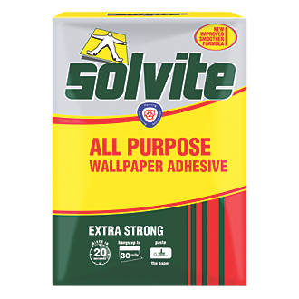 Image of Solvite Extra Strong Wallpaper Adhesive Trade Box 30 Roll Pack 