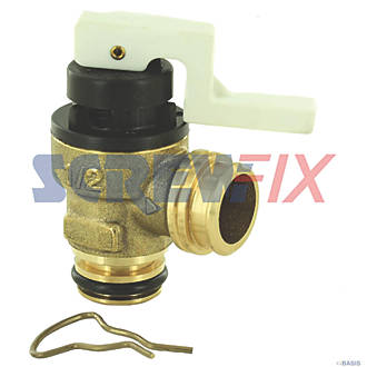 Image of Worcester Bosch 87186438140 SAFETY RELIEF VALVE 