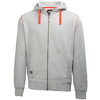 Image of Helly Hansen Oxford Zip Hoodie Ebony X Large 46" Chest 