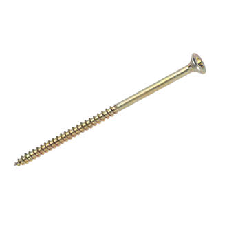 Image of Goldscrew PZ Double-Countersunk Self-Tapping Multipurpose Screws 5mm x 100mm 100 Pack 