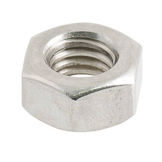 Image of Easyfix A2 Stainless Steel Hex Nuts M5 100 Pack 