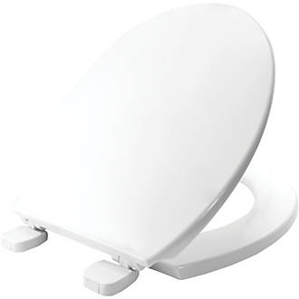 Image of Bemis Alton Standard Closing Toilet Seat Thermoplastic White 