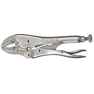 Image of Irwin Vise-Grip T0702EL4 7WR Curved Jaw Locking Pliers with Wire Cutters 7" 