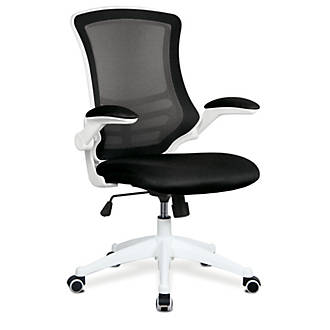 Image of Nautilus Designs Luna Medium Back Task/Operator Chair Black 