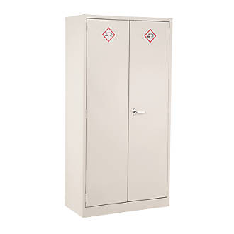 Image of 3-Shelf Acid Cabinet White 915mm x 457mm x 1829mm 
