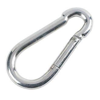 Image of Hardware Solutions Snap Hook M5 Zinc-Plated 10 Pack 
