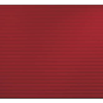 Image of Gliderol 7' 3" x 7' Insulated Aluminium Electric Roller Garage Door Purple Red 