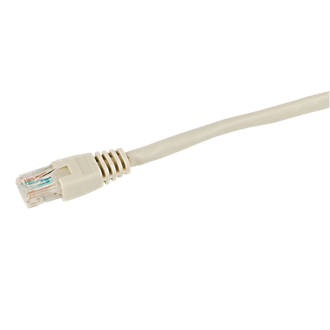 Image of Philex Beige Unshielded RJ45 Cat 5e Ethernet Cable 10m 