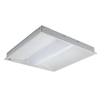 Image of Knightsbridge EL6060EM Maintained or Non-Maintained Switchable Emergency Square 600mm x 600mm LED Troffer Panel with Self Test Emergency Function 33W 4500lm 