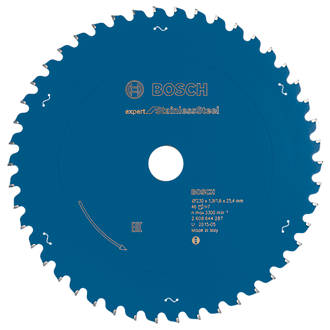 Image of Bosch Expert Stainless Steel Circular Saw Blade 230mm x 25.4mm 46T 