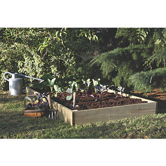 Image of Forest Raised Bed Natural 1840mm x 930mm x 140mm 