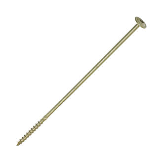 Image of Timco TX Wafer Timber Frame Construction & Landscaping Screws 8mm x 300mm 25 Pack 