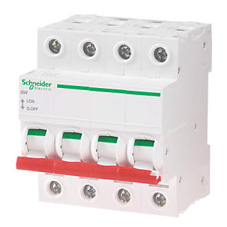 Image of Schneider Electric KQ 125A 4-Pole 3-Phase Mains Switch Disconnector 