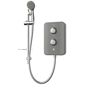 Image of Gainsborough Slim Duo Titanium Grey 8.5kW Electric Shower 