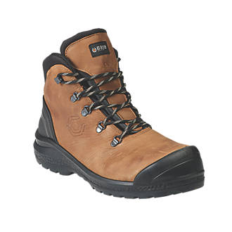 Image of BASE Be-Strong Top B888 Safety Boots Mid Tan / Black Size 10 