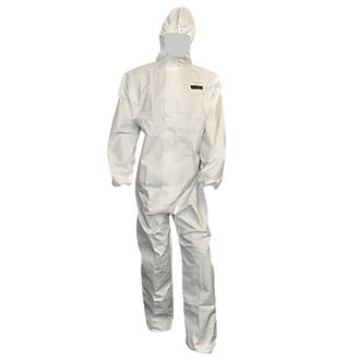 Image of Honeywell Mutex 2 Disposable Coverall White XXX Large 49-52" Chest 31" L 
