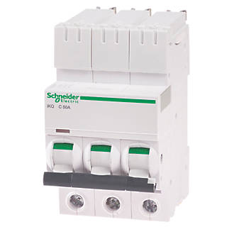 Image of Schneider Electric IKQ 50A TP Type C 3-Phase MCB 