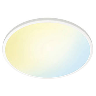 Image of WiZ SuperSlim LED Wi-Fi Ceiling Light White 22W 2450lm 