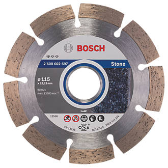 Image of Bosch Stone Diamond Disc 115mm x 22.23mm 
