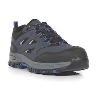 Image of Regatta Mudstone S1 Safety Shoes Navy/Oxford Blue Size 9.5 