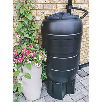Image of Water Butt Black 210Ltr 