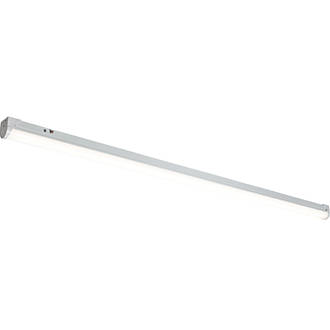 Image of Knightsbridge BATSC Single 4ft Maintained or Non-Maintained Switchable Emergency LED Batten with Self Test Emergency Function With Microwave Sensor 18/32W 2600 - 4490lm 230V 