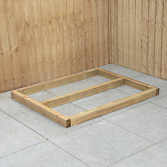 Image of Forest 4' x 3' Timber Shed Base 